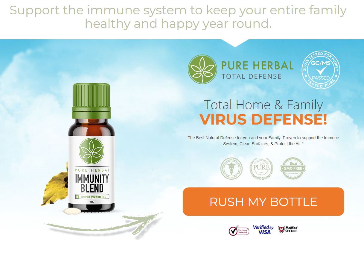 Pure Herbal Immunity CBD Oil: Fight Against Virus & Infections