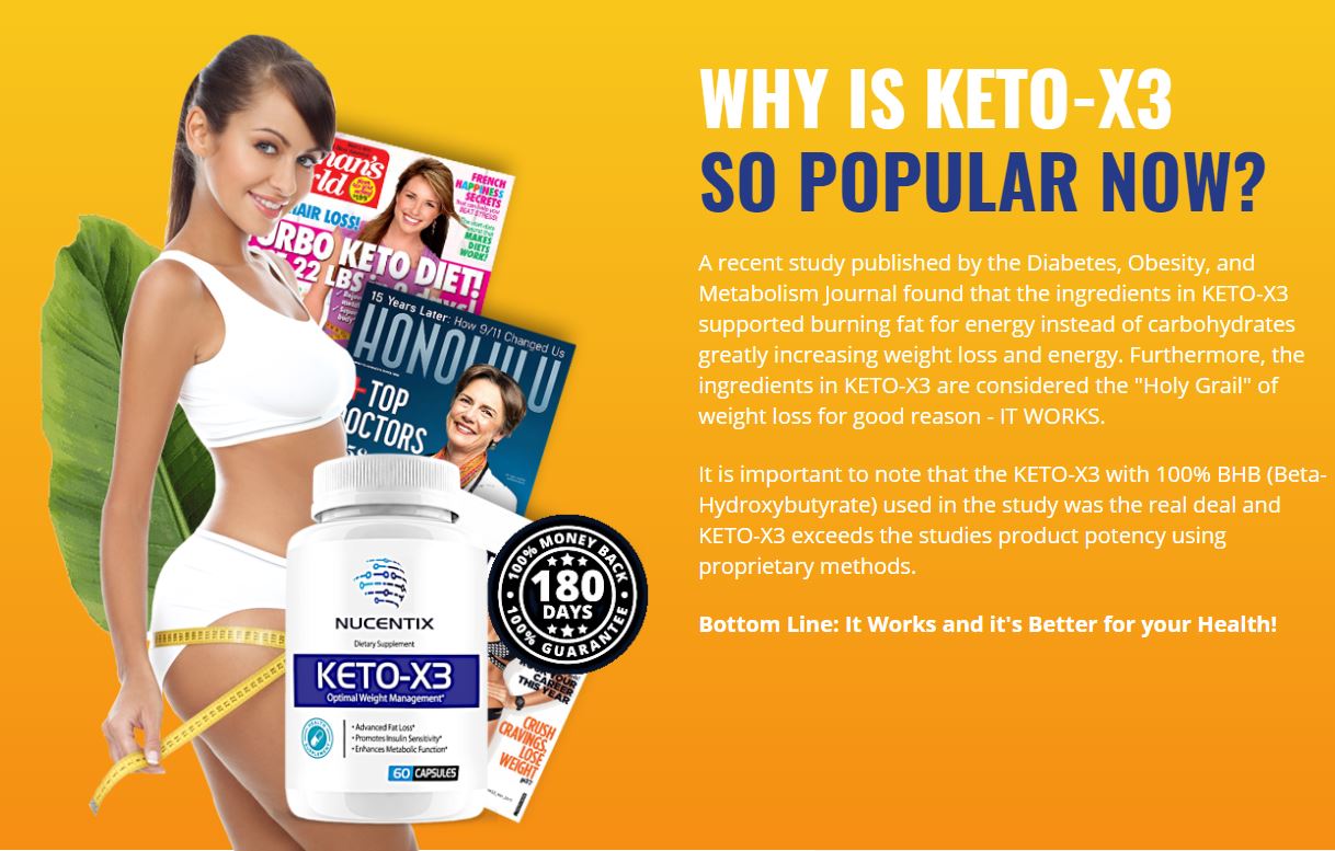 Nucentix KETO-X3 – Amazing Results Within Few Weeks!!