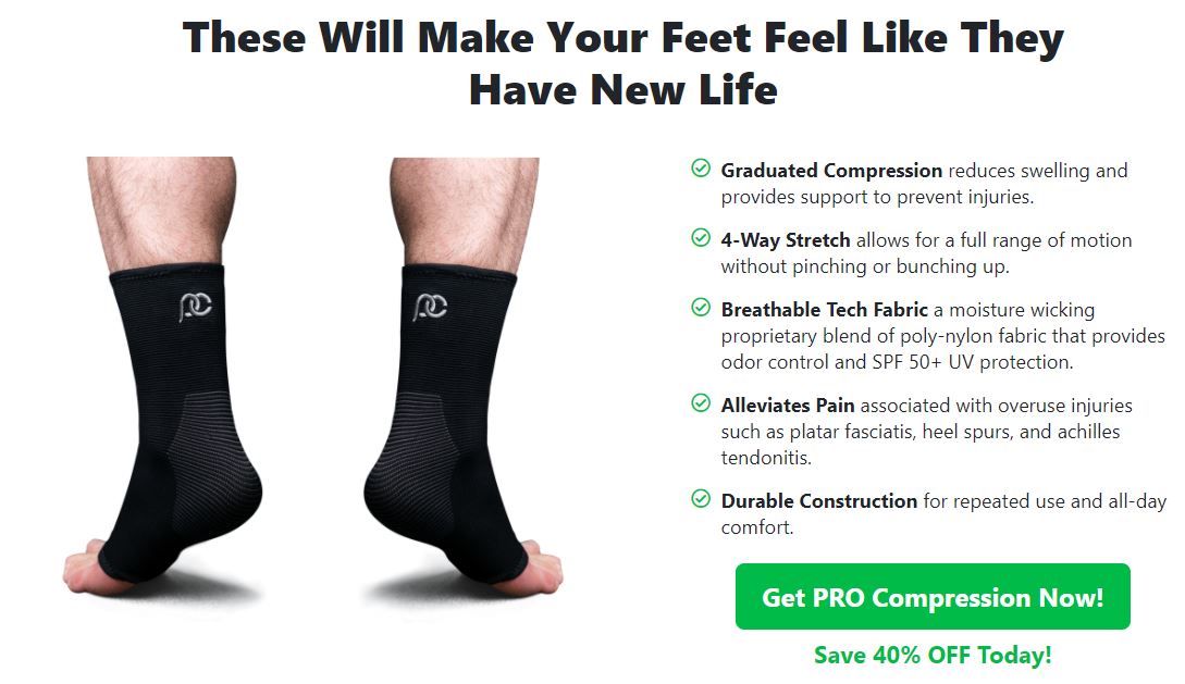 PRO Compression Ankle Sleeves