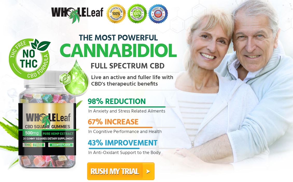WholeLeaf CBD Gummies (For Pain Relief): Cost And Buy For Today!