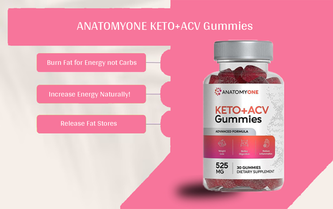 AnatomyOne Keto+ ACV Gummies